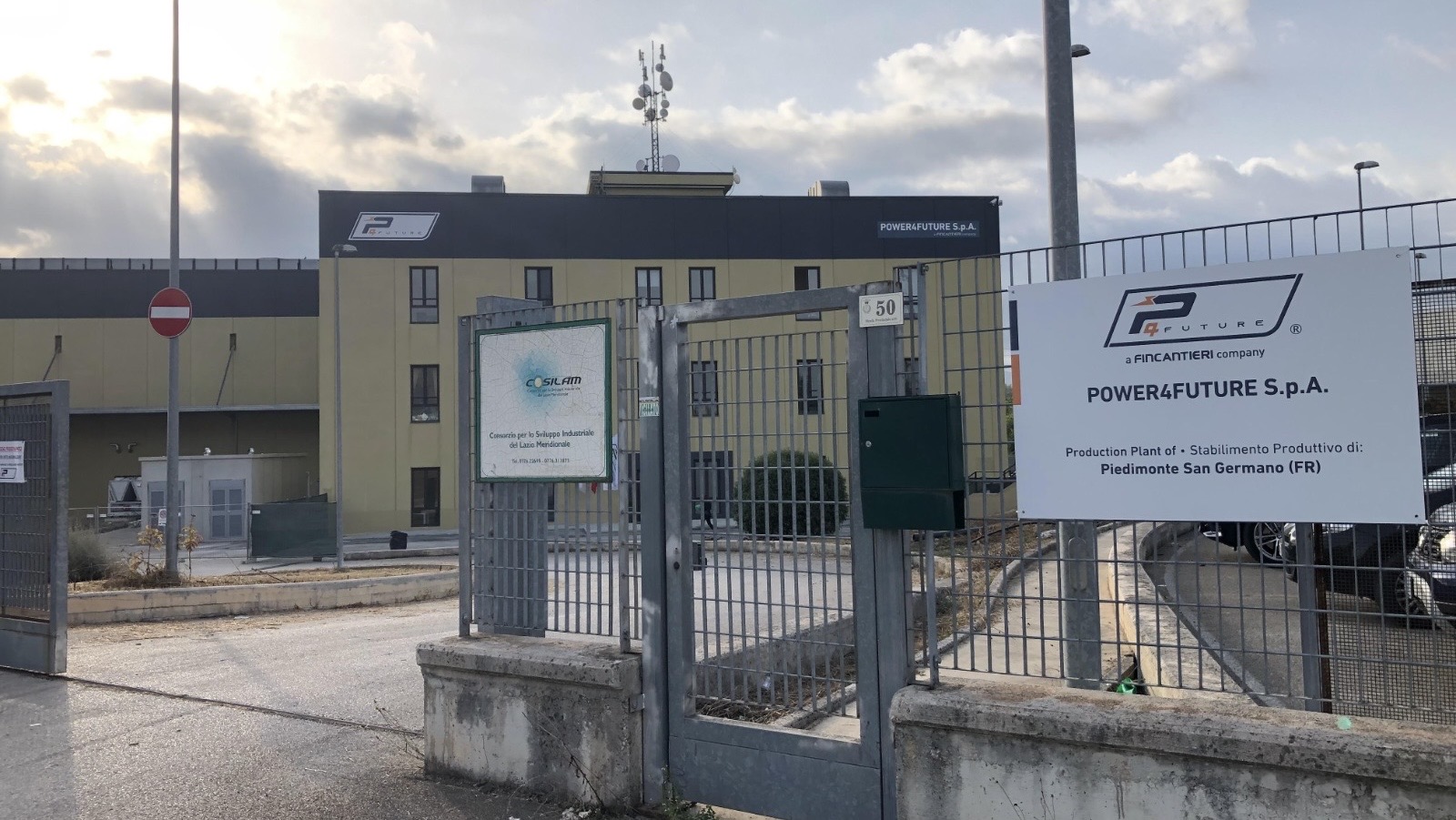 Power4Future Piedimonte San Germano site