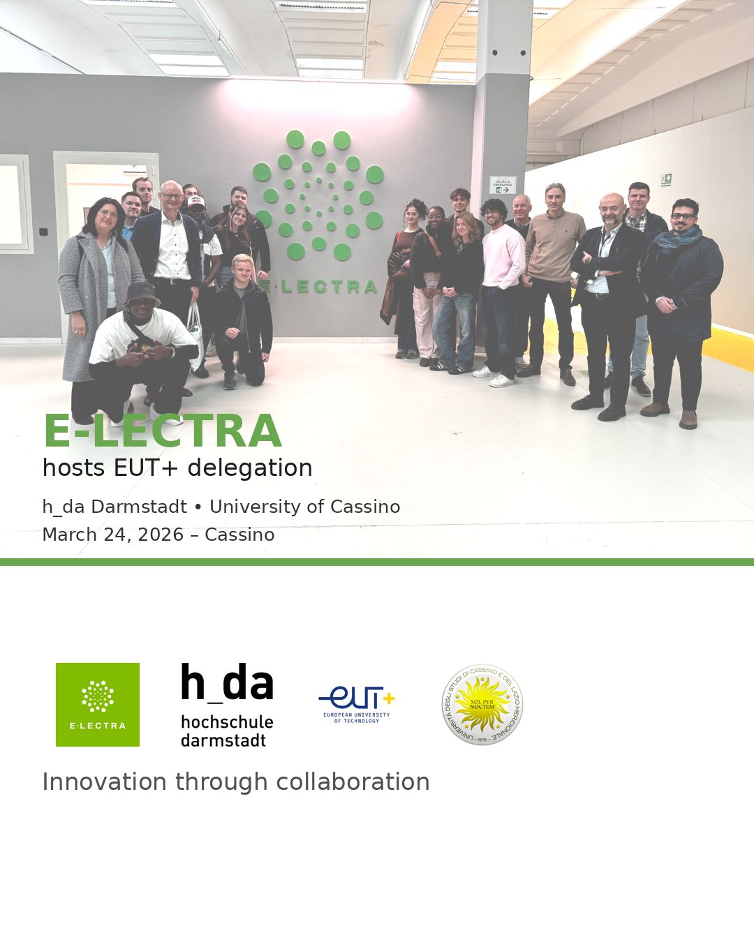 E-Lectra delegation visit update