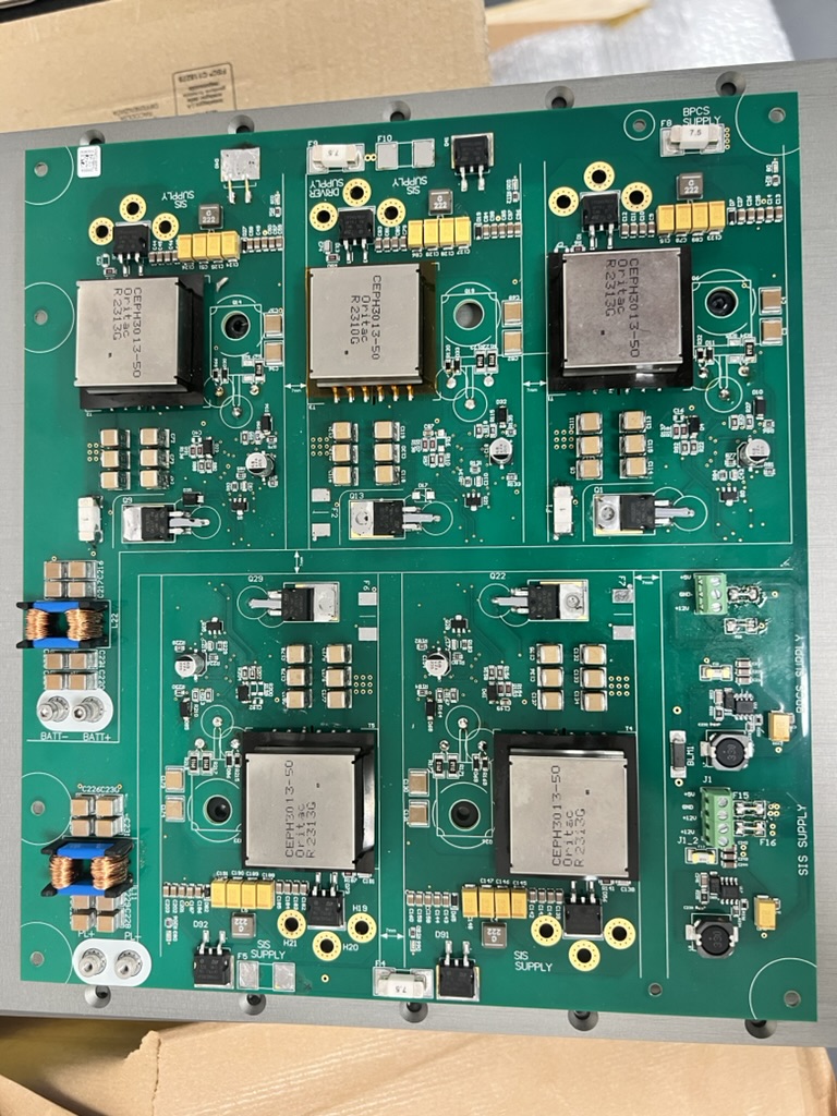 BMS and power electronics control board