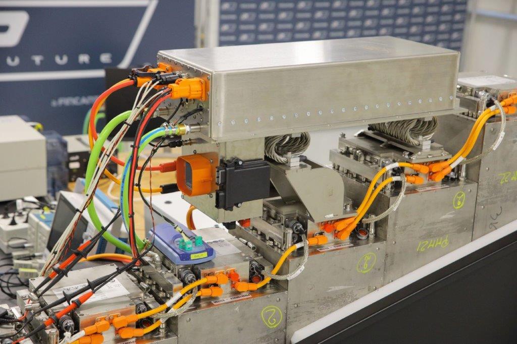 Battery system test setup for the U212 NFS program